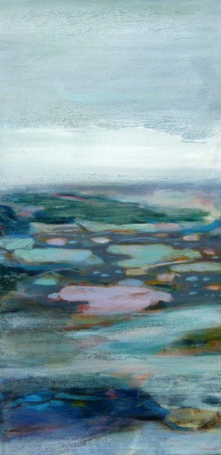 La sauvagine 2021 80x40cm Huile sur toile