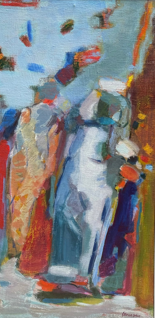 Rassemblement 2020 60x30cm Acrylique